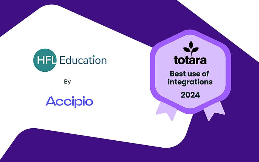 Totara Award - HFL Education - Accipio - 2024